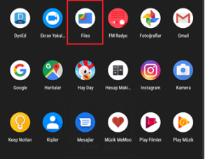 Hafıza Kartından Cihaz Hafızasına Nasıl Dosya Kopyalayabilirim?