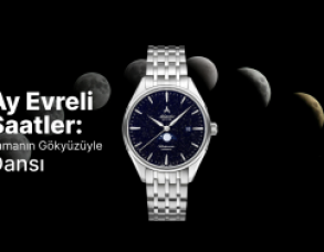 AY EVRELİ SAATLER ZAMANIN GÖKYÜZÜYLE DANSI