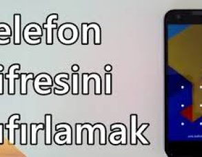 Telefon Desen Kilidi Kırma (4 Yöntem )