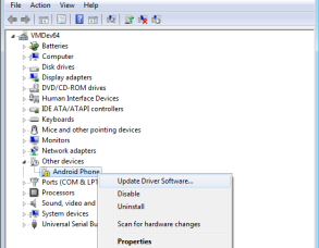 Windows Bilgisayarda Android Cihaz için USB Sürücüsü Nasıl Kurulur