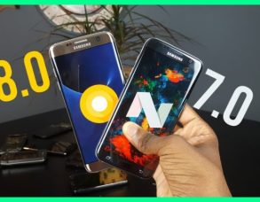 Samsung Android 8.0 Oreo cihazı VS 7.0 Nougat cihazı